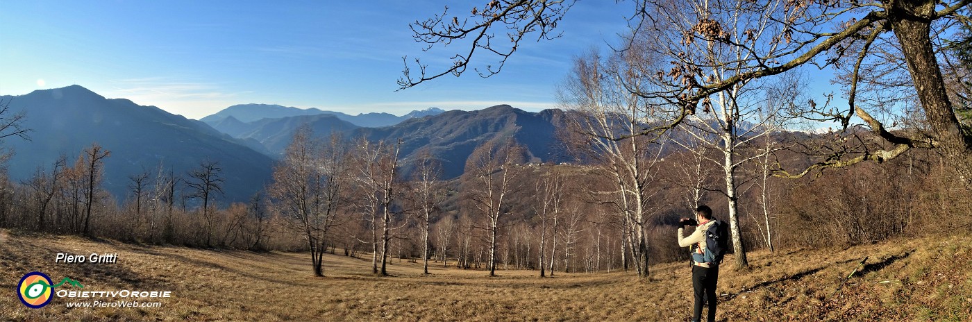 87 Bellissima  discesa  sui pratoni della Stalle Foldone (850 m) tra betulle con splendida vista panoramica sulla conca di Zogno.jpg
